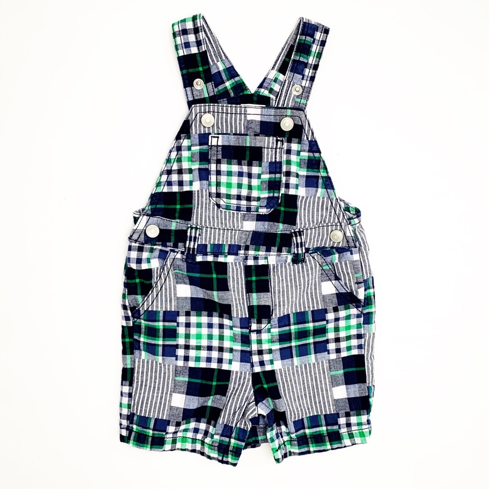 Patterned Gymboree Overall Jumper Shorts
